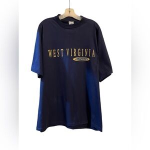BRAND NEW West Virginia Mountaineers Navy Blue T-Shirt Size XL
